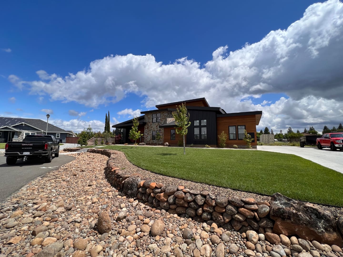 Custom residential steel beam and architectural metalwork - SAI Northern California